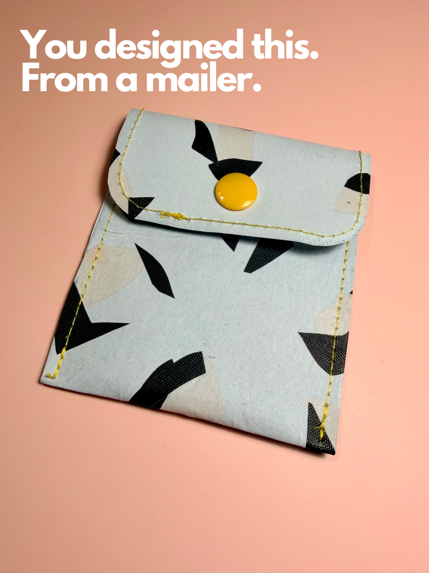 Upcycling Experience: Transform Your Polymailer into a Cardholder