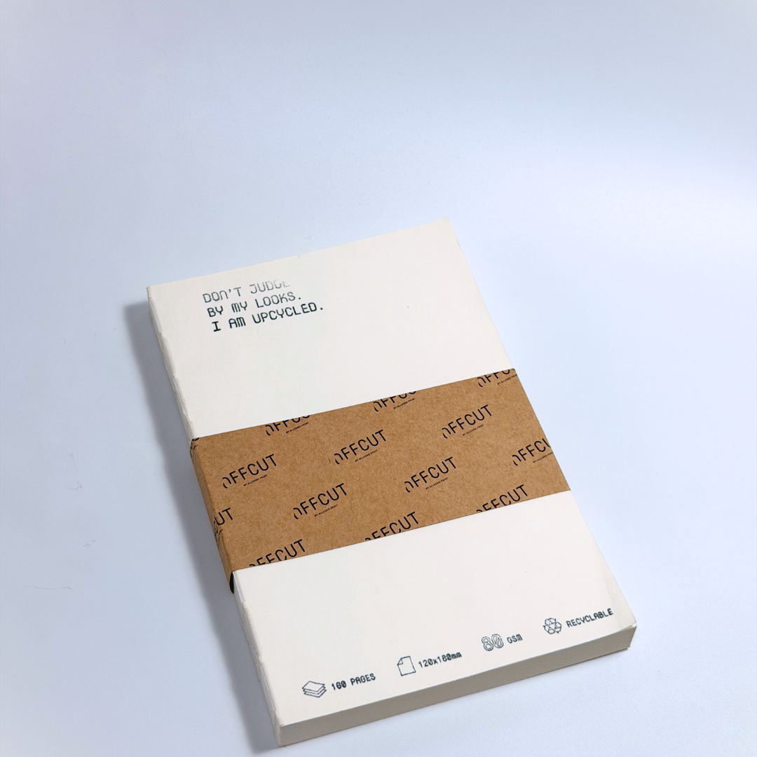 Upcycled Song He Rice Bag Notebook Sleeve | Zero Waste | Fits 120x180mm & A5 Notebooks